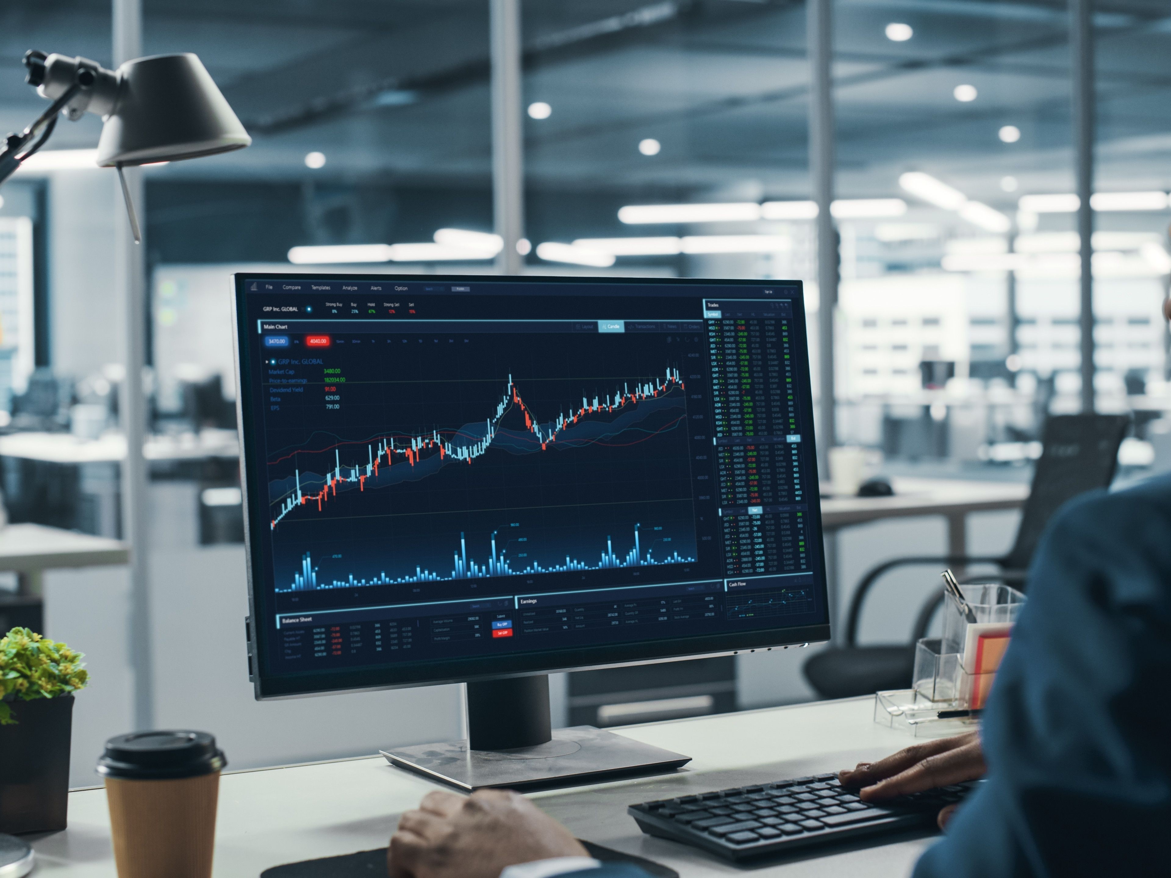 man in his office - Funded Trading Platforms