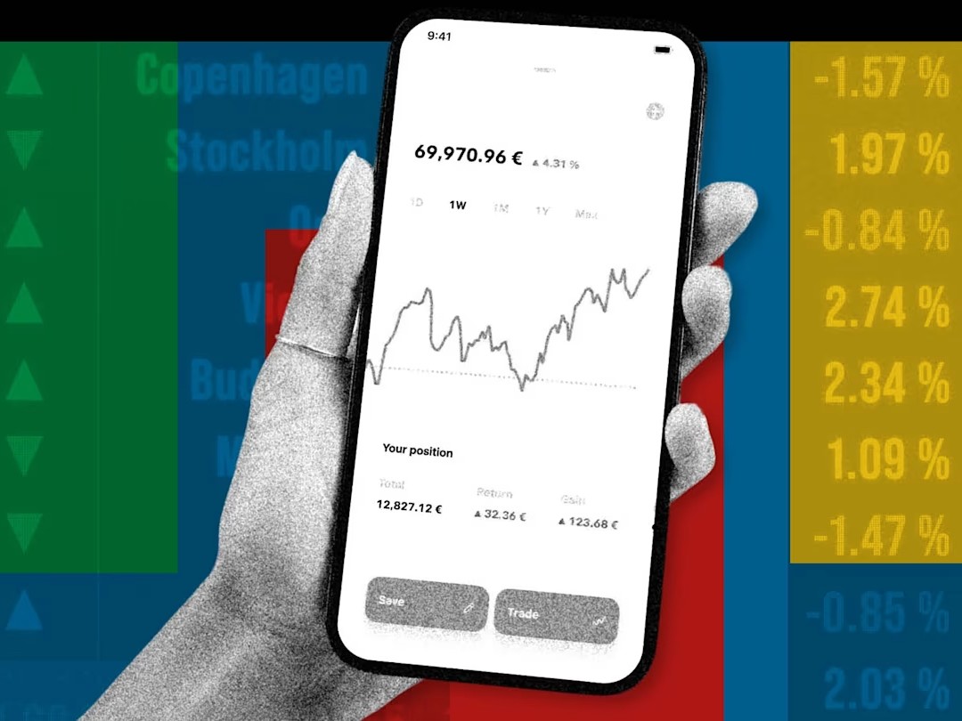 man looking at trades - What is a Funded Trader