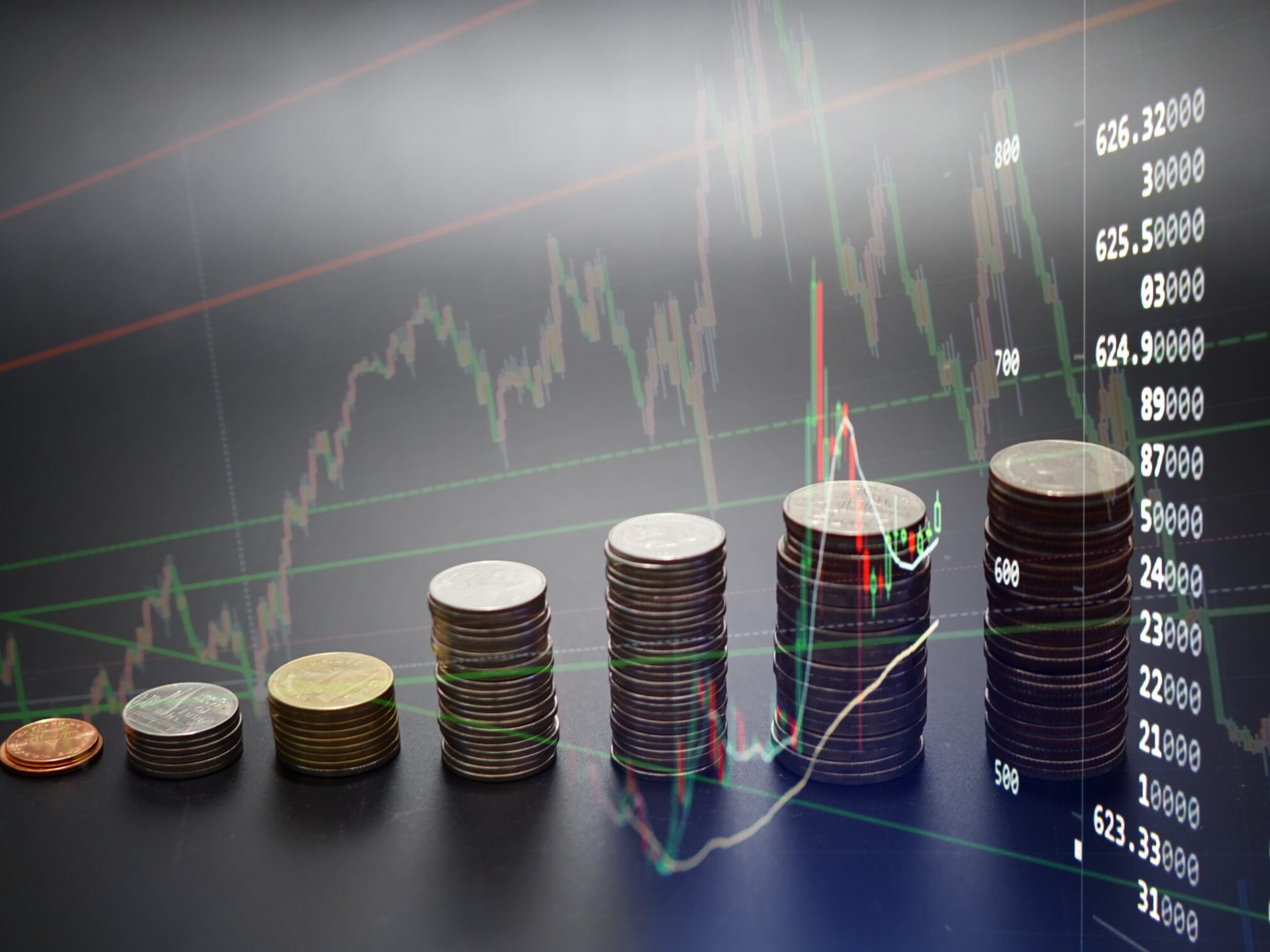 money stacked - How Much Do Funded Traders Make