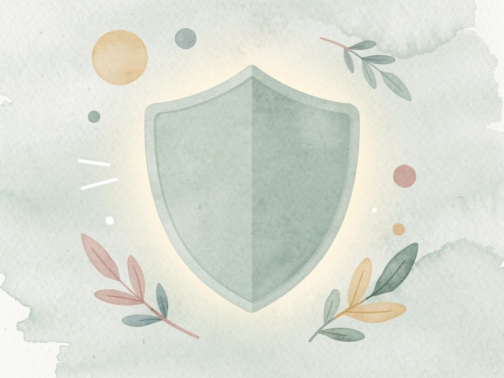 Shield icon representing risk control and protection in prop firm trading