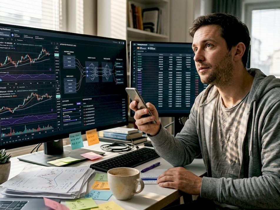 person managing trades - Which Forex Prop Offers the Easiest Challenge