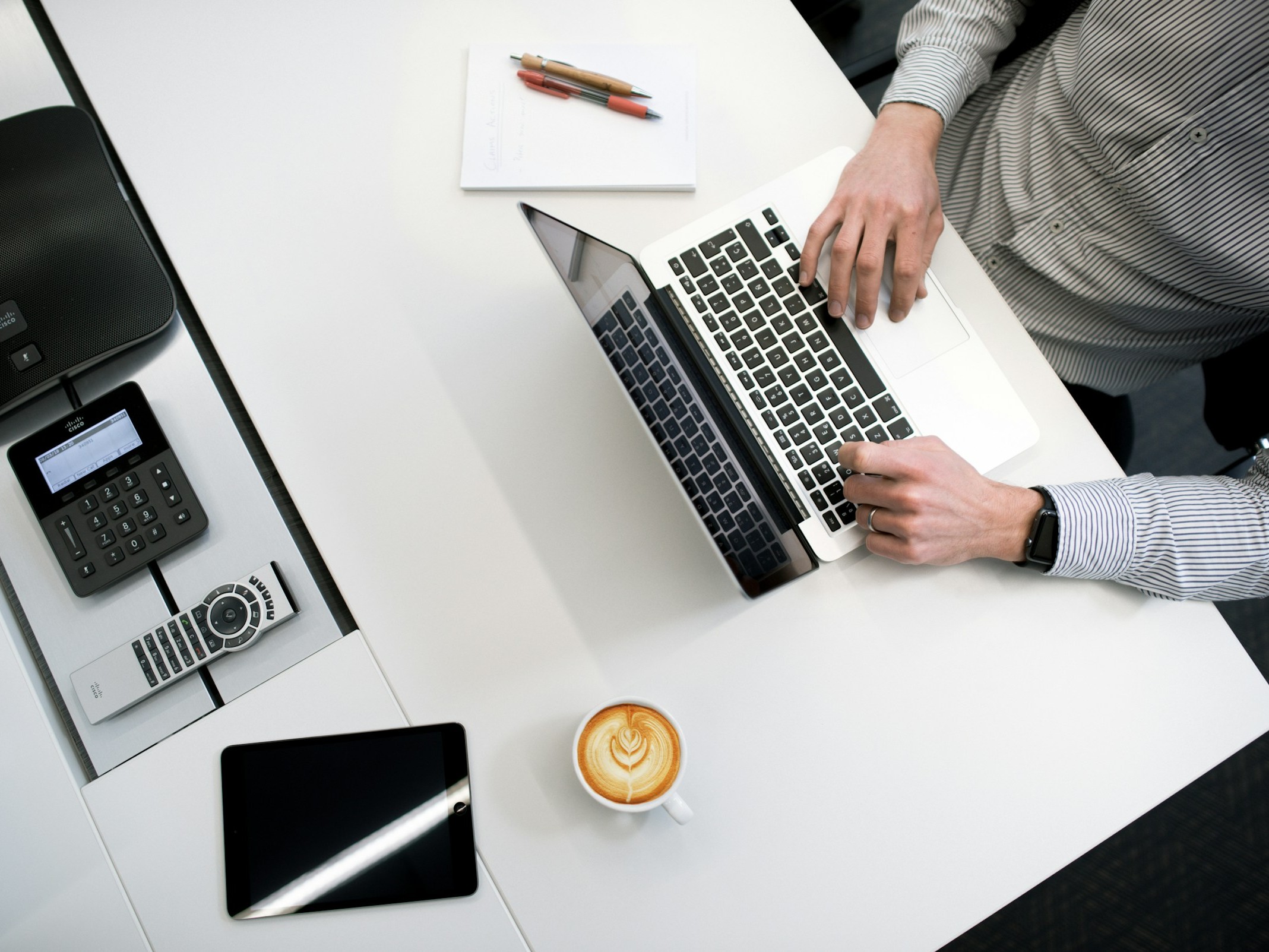 Person Working - Funded Trading Brokers