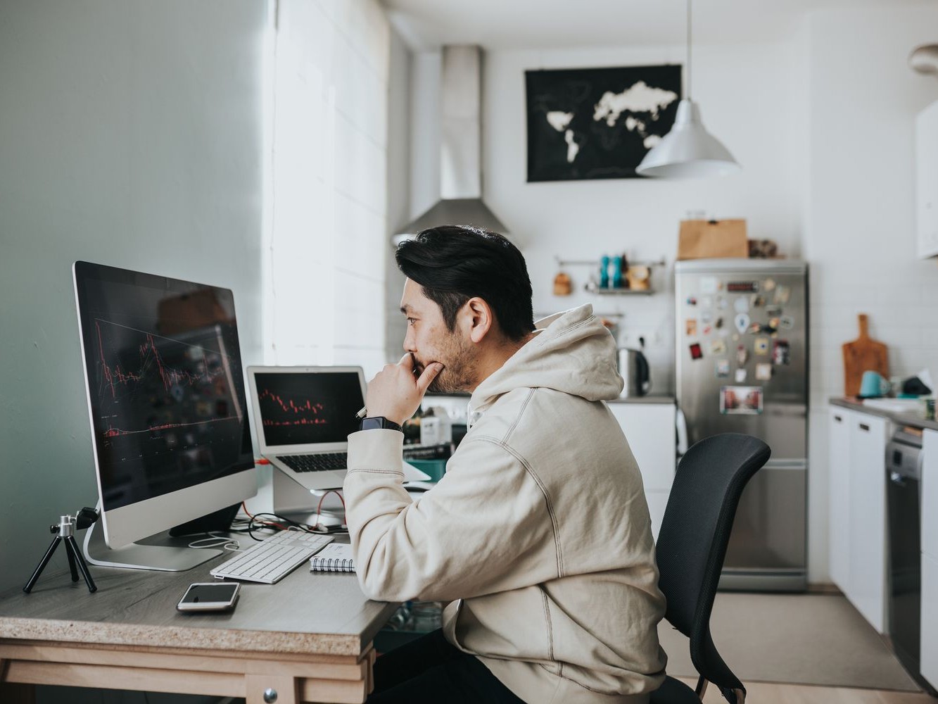 man working - Affordable Futures Prop Trading Challenge Options