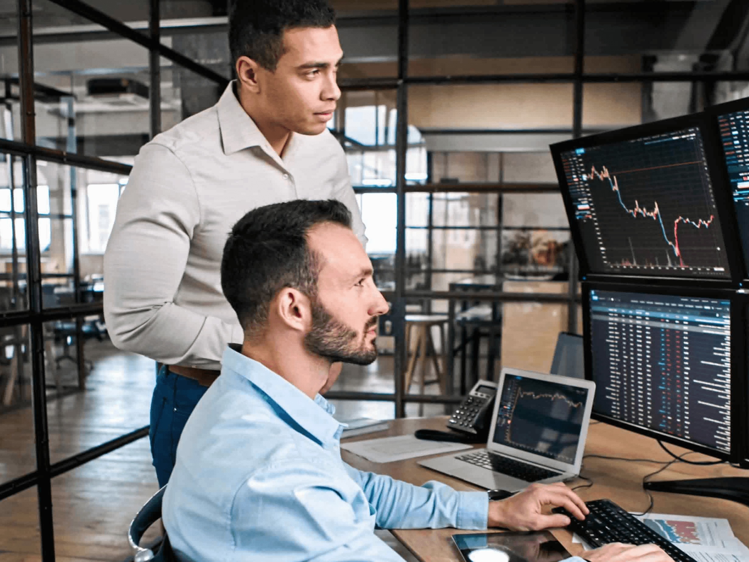 man helping in trades - How Does Leverage Increase Returns