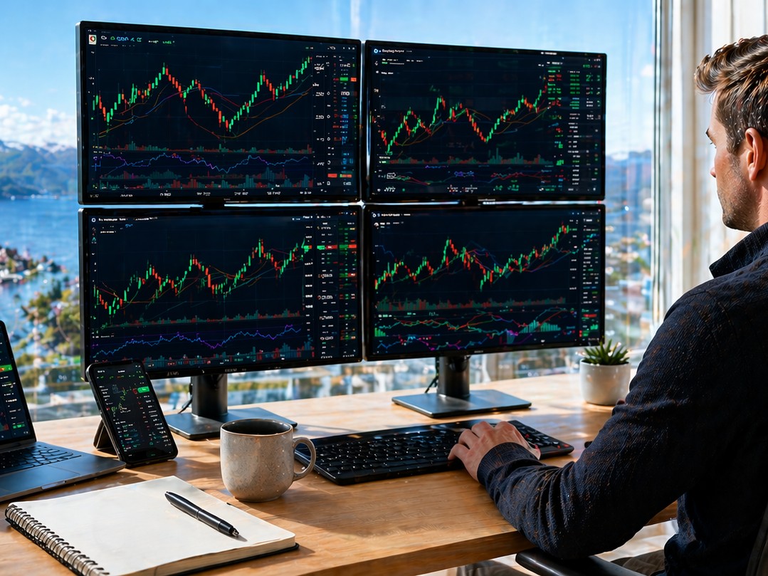 man trading - Is Day Trading Profitable