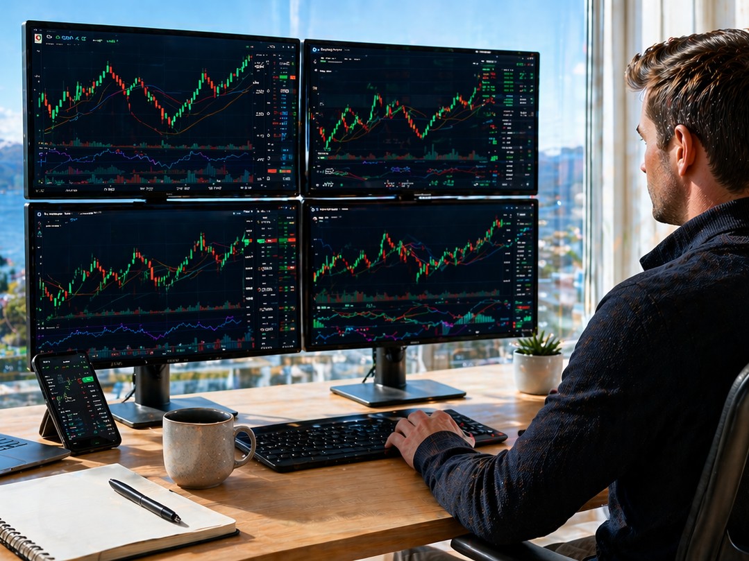 person trading - Day Trading Micro Futures