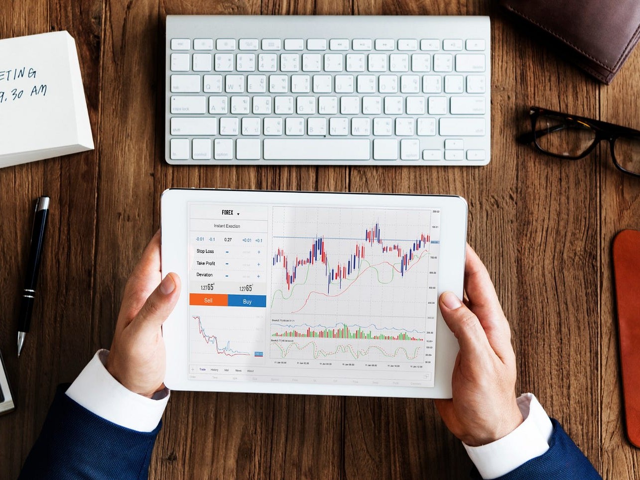 person trading - Small Account Trading