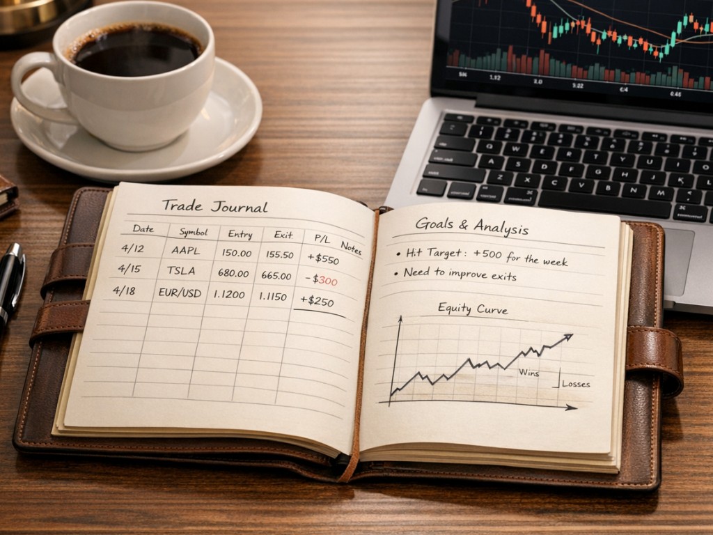 trading diary - Trading Goals for Beginners